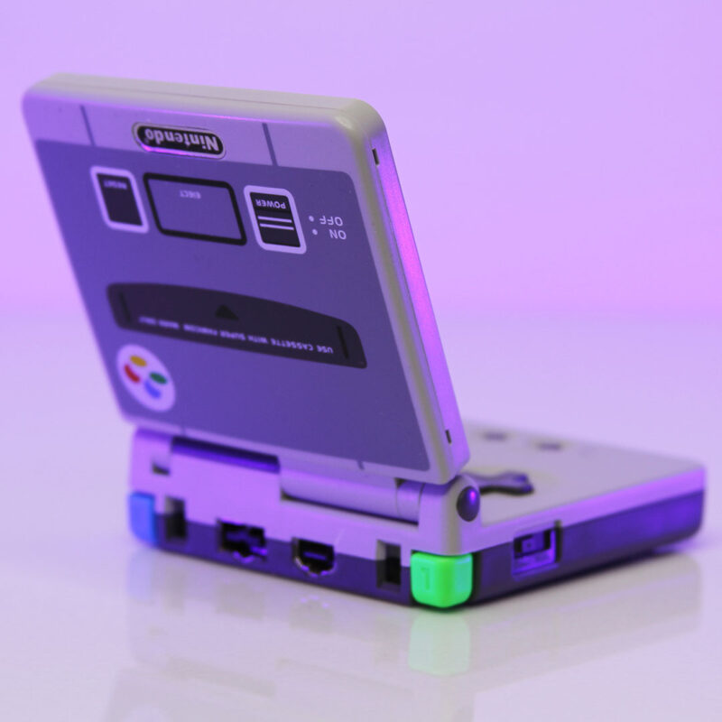 Super Famicom Gameboy Advance SP AGS-101 by Killscreen