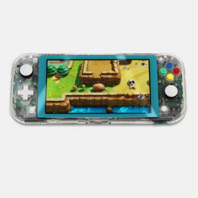 Clear Nintendo Switch Lite (Turquoise)