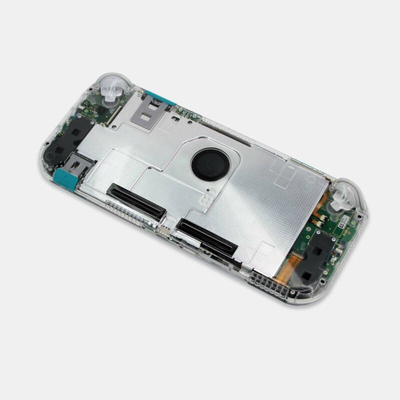 Back of Clear Nintendo Switch Lite by Killscreen