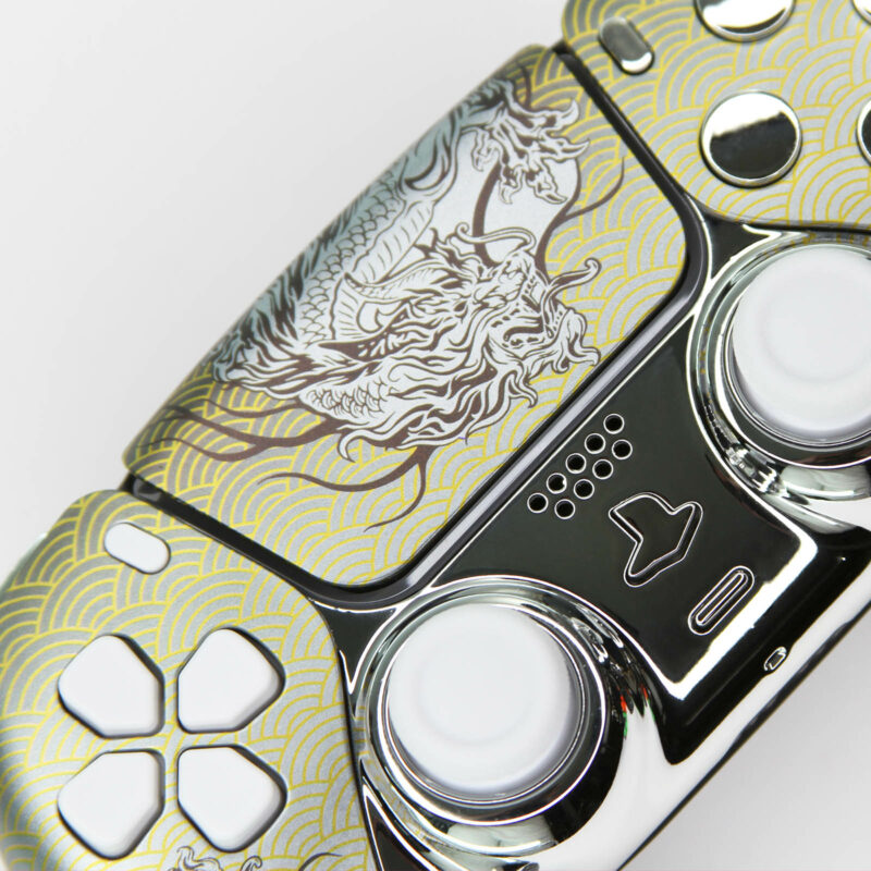 Silver Dragon PS5 Controller - Image 7