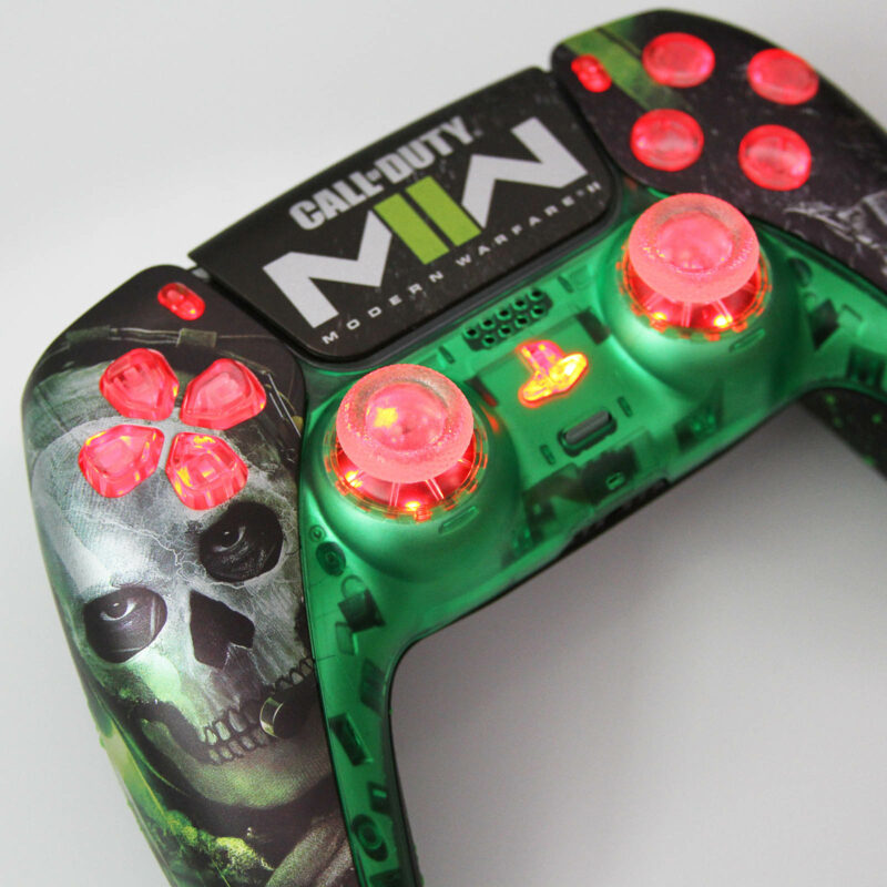 Ghost MK I RGB LED Call of Duty Modern Warfare 2 PS5 Controller - Image 9