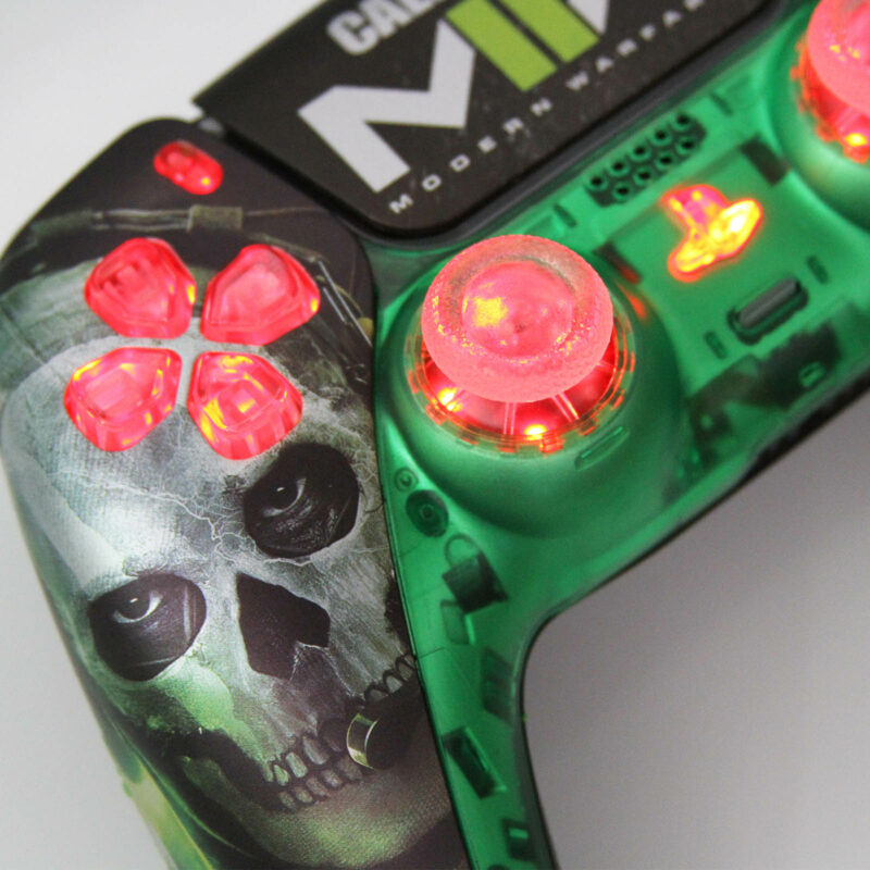 Ghost MK I RGB LED Call of Duty Modern Warfare 2 PS5 Controller - Image 3