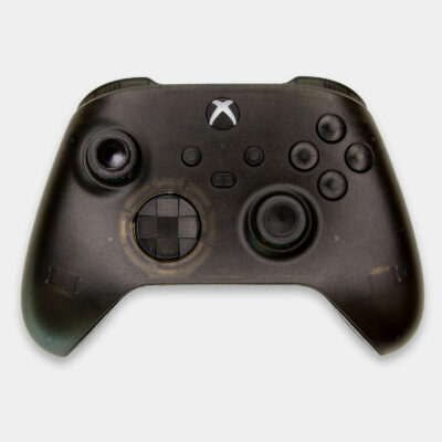 Top of Clear Black Xbox Series Controller
