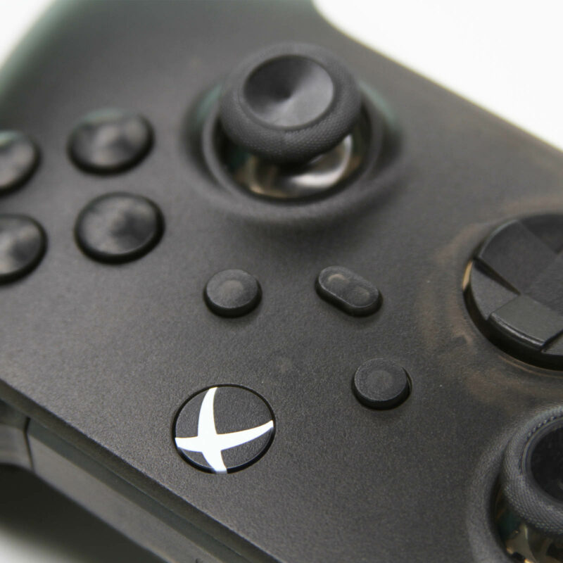 Clear Black Xbox Series Controller - Image 3