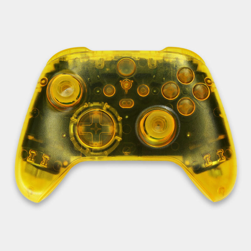 Clear Yellow Xbox Series Controller