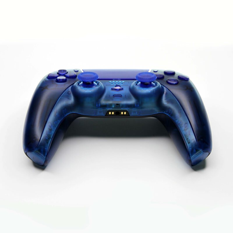 Triple Clear Blue PS5 Controller - Image 3