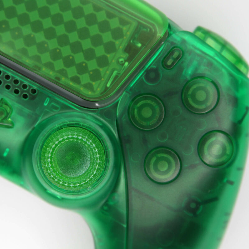Triple Clear Green PS5 Controller - Image 5