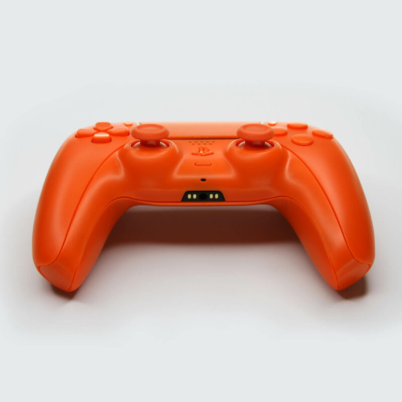 Front of Triple Orange PS5 Controller