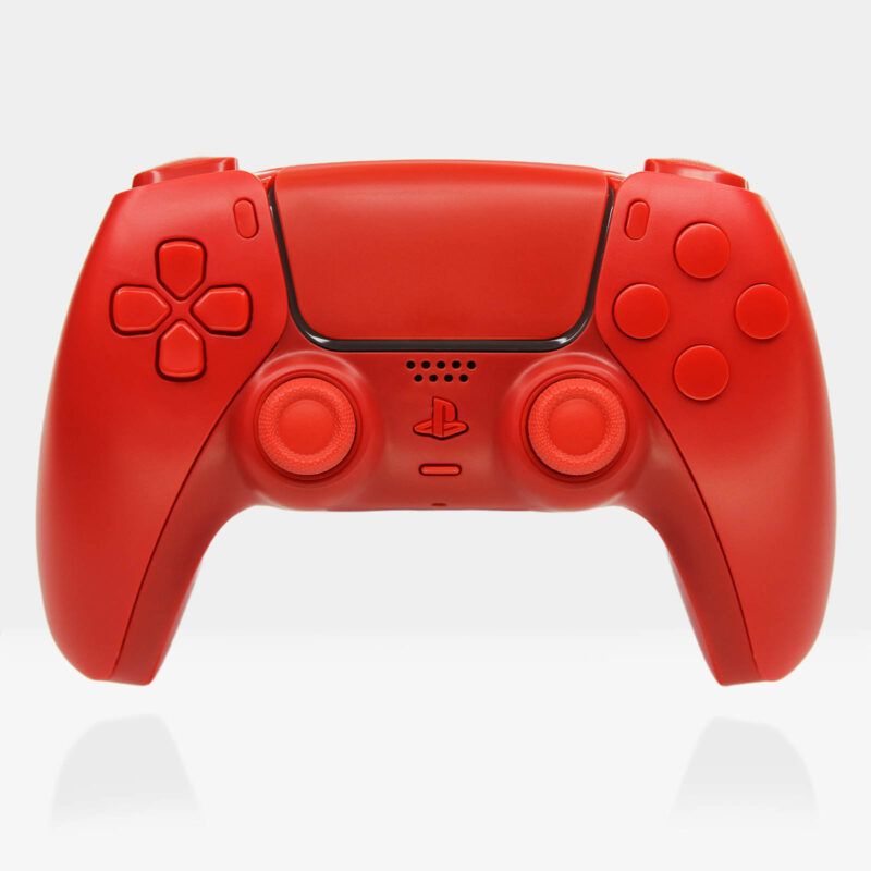 Triple Red PS5 Controller by Killscreen