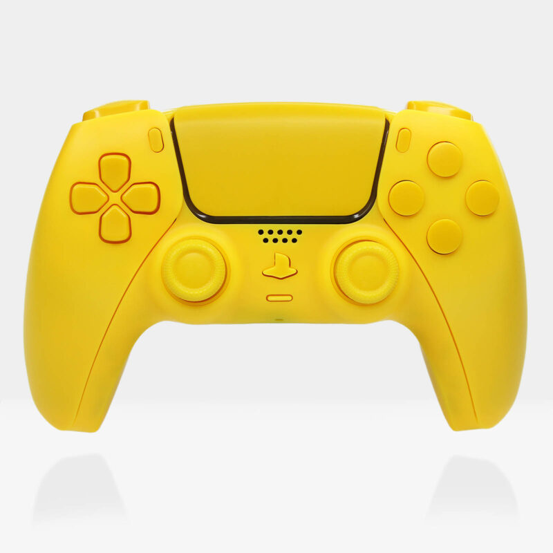 Triple Yellow PS5 Controller