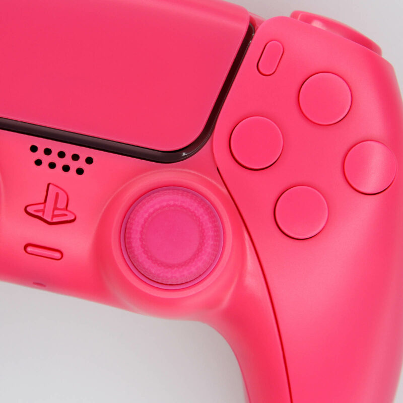 Shape buttons on pink ps5 controller