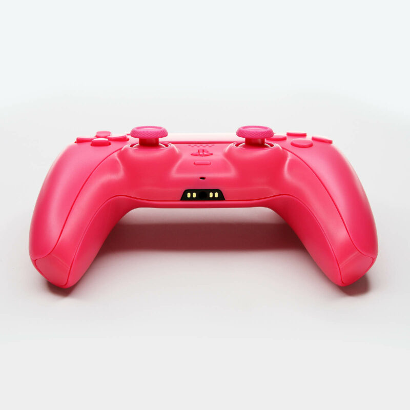 Front of Pink PS5 Controller