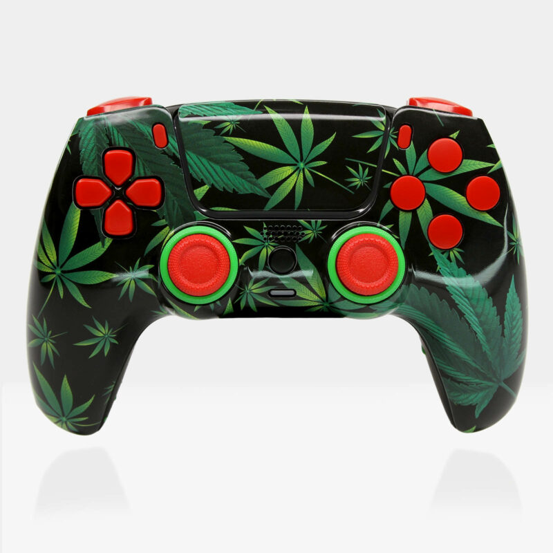 Leafy Luna 420 PS5 Controller