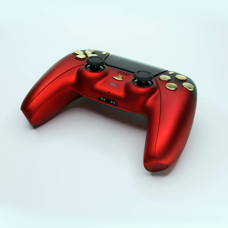Front angle of Carmilla Vampire PS5 Controller