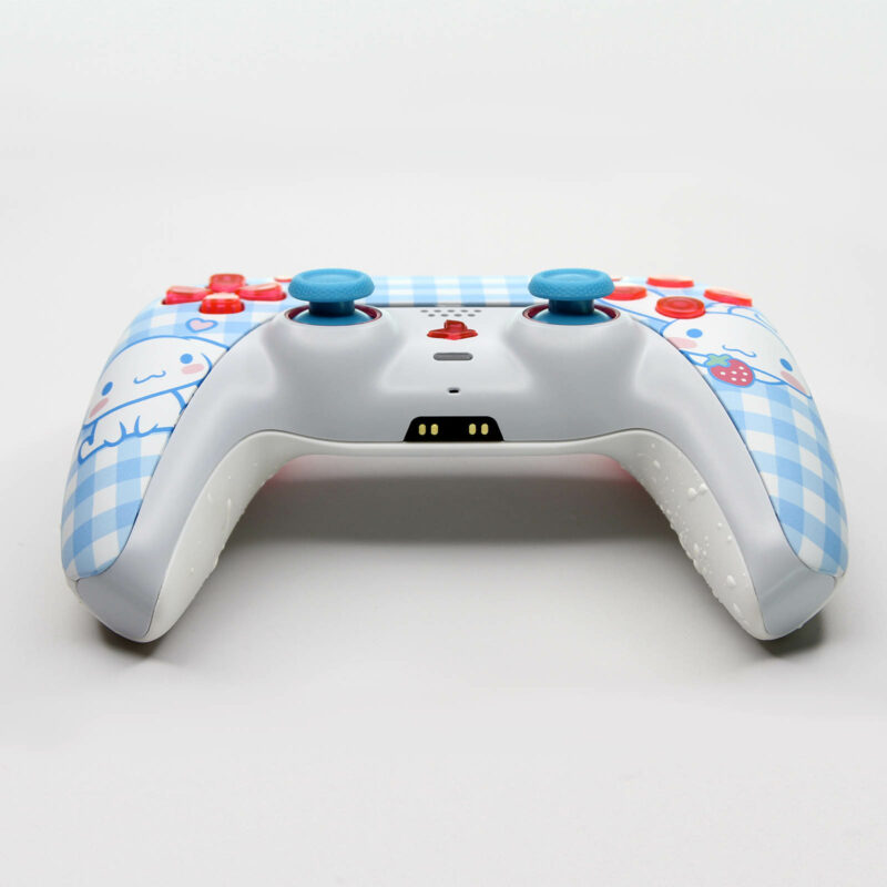 Front view of the Hello Kitty Cinnamoroll PS5 Controller.