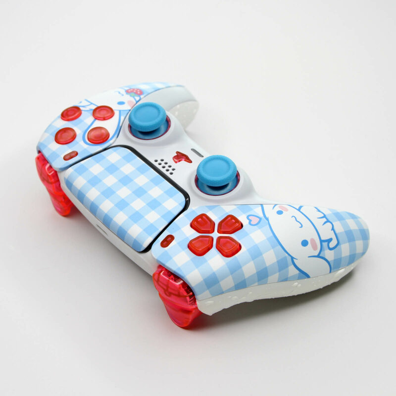 Top rear right view of the Cinnamoroll Character PlayStation 5 Controller