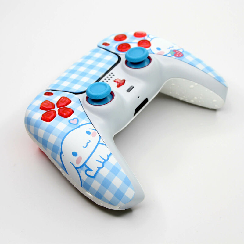 Front side angle of the Hello Kitty Cinnamoroll PS5 Controller