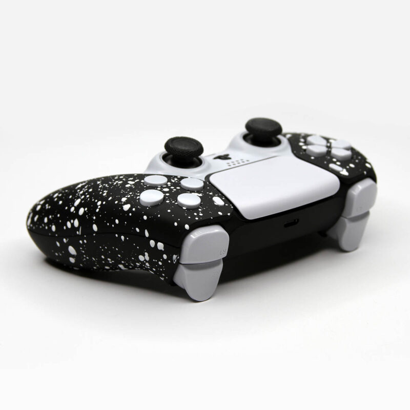 Back angle of Cookies & Cream PS5 Custom Controller