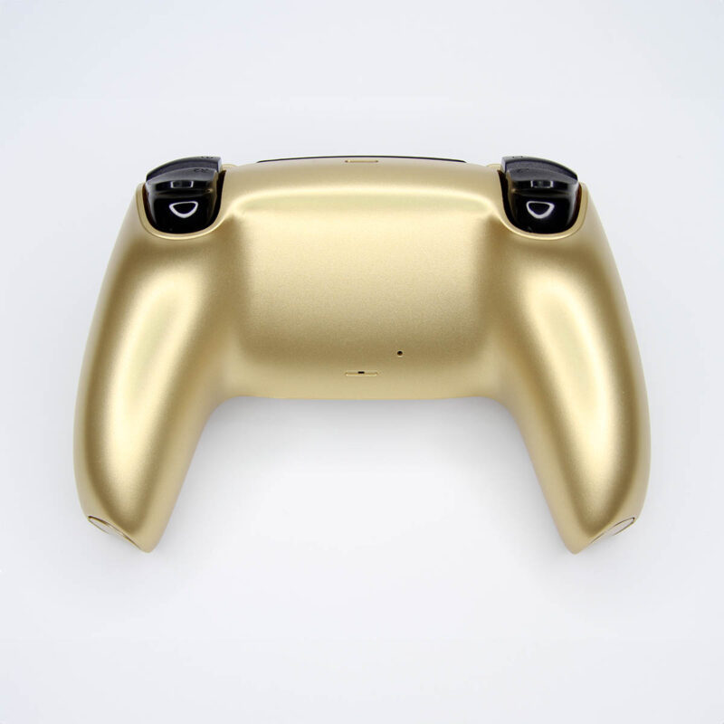Back of Classic Gold PS5 Controller by Killscreen