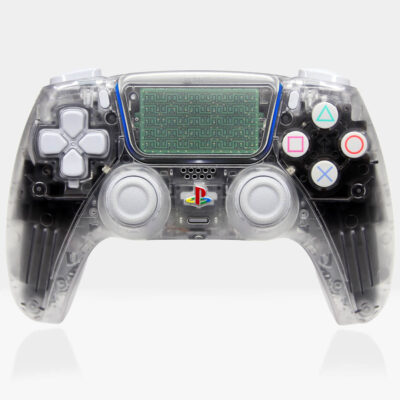 Crystal White PS5 Clear PS5 Controller by Killscreen
