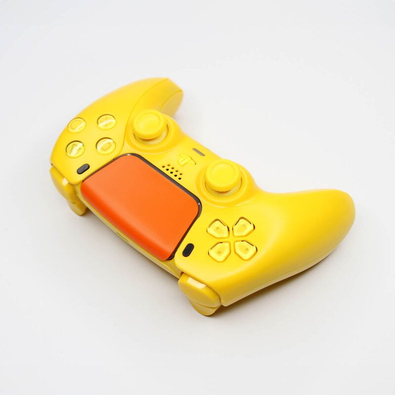 Top view of Yellow Rubber Ducky PlayStation 5 Controller