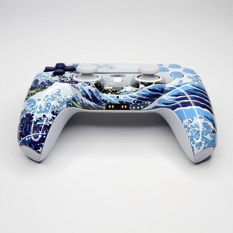 Front of Great Wave PS5 Controller