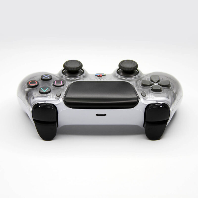 PS4 Crystal Clear PS5 Controller by Killscreen