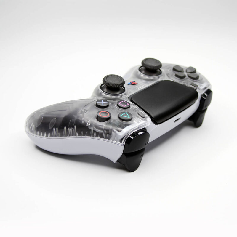 PS4 Crystal Clear PS5 Controller by Killscreen