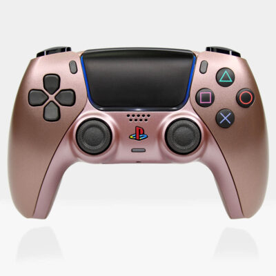 Rose Gold Metallic Muave PS5 Controller