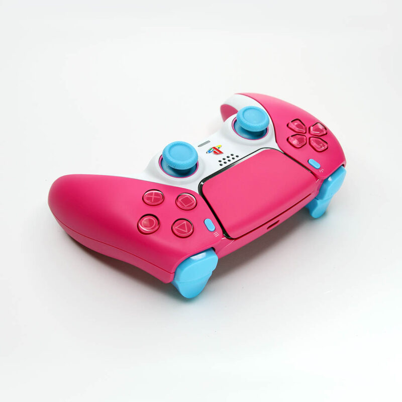 Shape buttons on Asterlight PS5 Controller by Killscreen