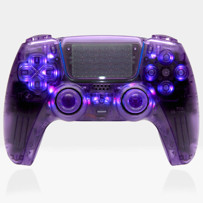 Atomic Purple RGB LED PlayStation 5 DualSense Controller by Killscreen