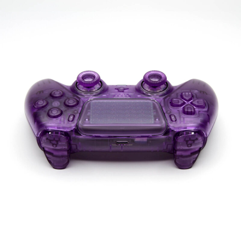 Rear of Atomic Purple PS5 Controller