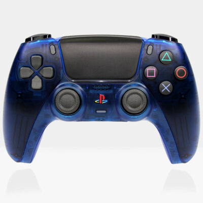 DS4 Blue Crystal PS5 Controller by Killscreen