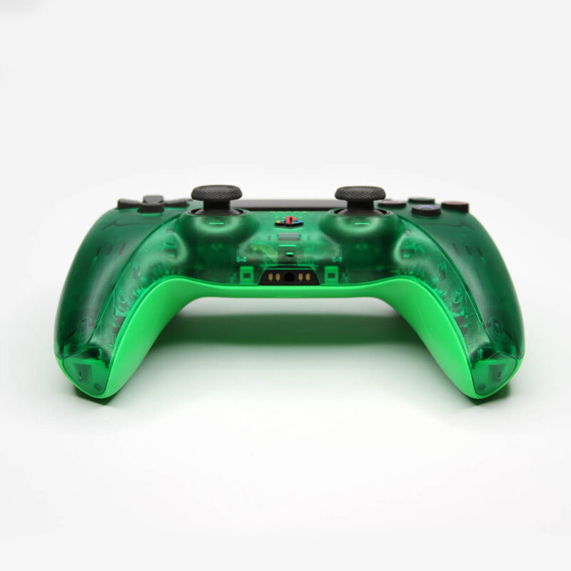 DS4 Green Crystal PS5 Controller - Image 3