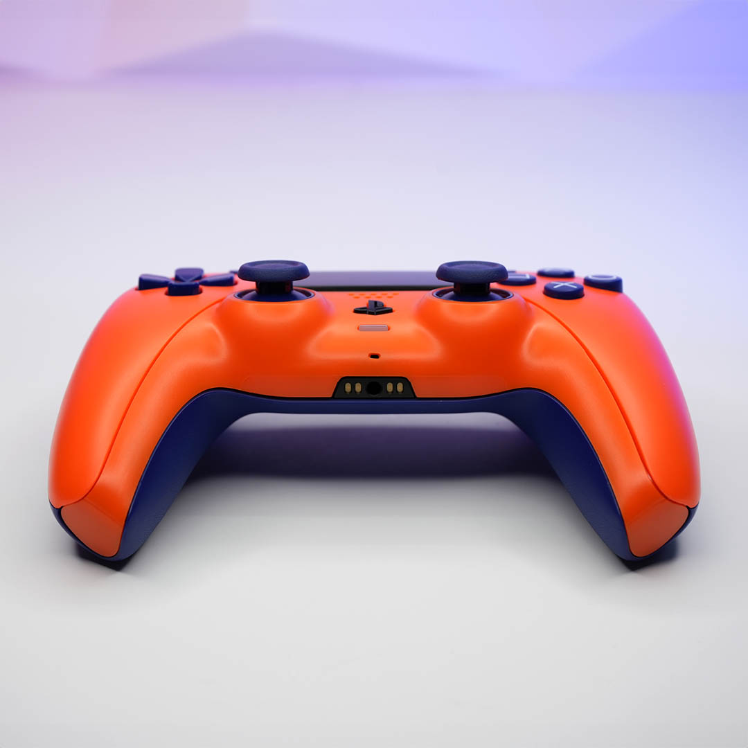 Sunset Orange PS5 Controller Killscreen