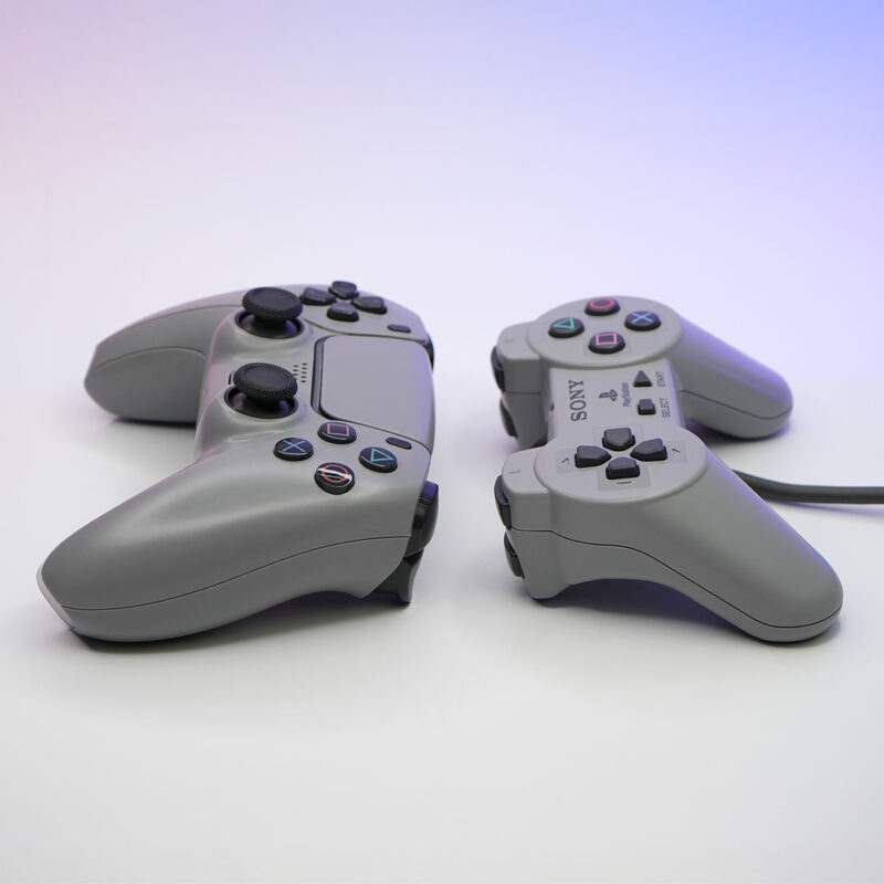 Killscreen 1080-R Original Gray PS5 30th Anniversary DualSense Controller
