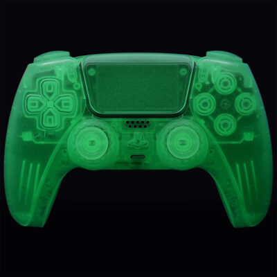 Front view of Killscreen GhoulSense™ Glow in the Dark PS5 Controller